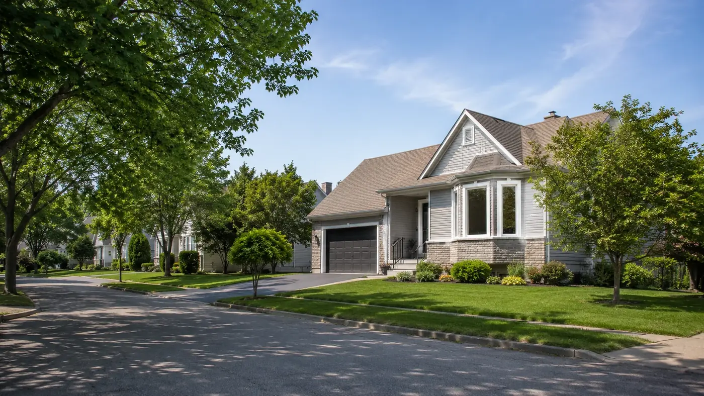 Illustration of a residential property in Vaudreuil-Soulanges.